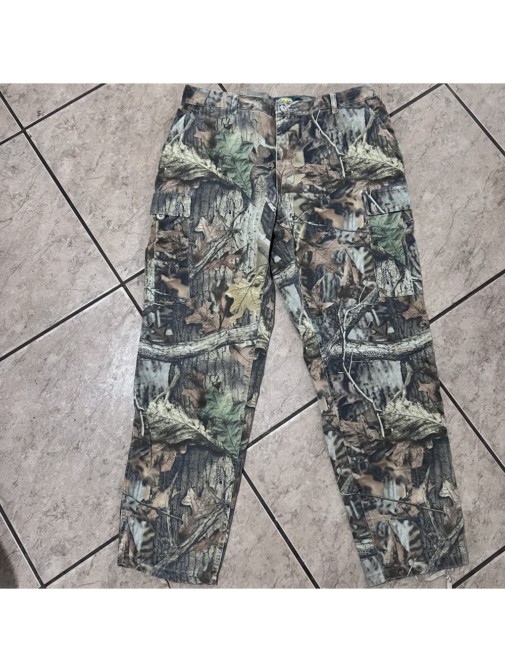 Cabela's Outdoor Gear Advantage Timber Camo Hunting Cargo Pants Large Reg 34x30